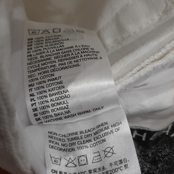 Cheap Monday Donna Shorts Blank White Size 29 - Picture 4 of 5